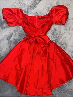 glamour by terani couture red dress Terani Couture 251P4530